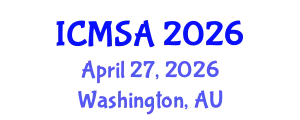 International Conference on Marine Science and Aquaculture (ICMSA) April 27, 2026 - Washington, Australia