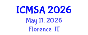 International Conference on Marine Science and Aquaculture (ICMSA) May 11, 2026 - Florence, Italy