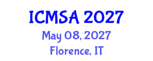 International Conference on Marine Science and Aquaculture (ICMSA) May 08, 2027 - Florence, Italy