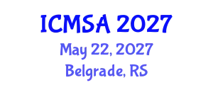 International Conference on Marine Science and Aquaculture (ICMSA) May 22, 2027 - Belgrade, Serbia