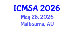 International Conference on Marine Science and Aquaculture (ICMSA) May 25, 2026 - Melbourne, Australia
