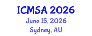 International Conference on Marine Science and Aquaculture (ICMSA) June 15, 2026 - Sydney, Australia