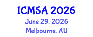 International Conference on Marine Science and Aquaculture (ICMSA) June 29, 2026 - Melbourne, Australia