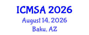 International Conference on Marine Science and Aquaculture (ICMSA) August 14, 2026 - Baku, Azerbaijan