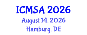 International Conference on Marine Science and Aquaculture (ICMSA) August 14, 2026 - Hamburg, Germany