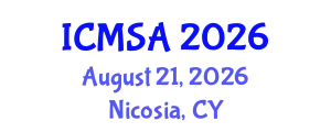 International Conference on Marine Science and Aquaculture (ICMSA) August 21, 2026 - Nicosia, Cyprus