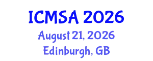 International Conference on Marine Science and Aquaculture (ICMSA) August 21, 2026 - Edinburgh, United Kingdom