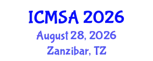 International Conference on Marine Science and Aquaculture (ICMSA) August 28, 2026 - Zanzibar, Tanzania