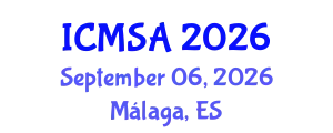 International Conference on Marine Science and Aquaculture (ICMSA) September 06, 2026 - Málaga, Spain