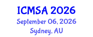 International Conference on Marine Science and Aquaculture (ICMSA) September 06, 2026 - Sydney, Australia