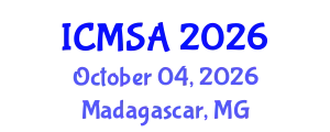 International Conference on Marine Science and Aquaculture (ICMSA) October 04, 2026 - Madagascar, Madagascar