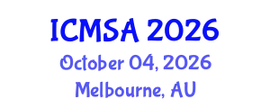 International Conference on Marine Science and Aquaculture (ICMSA) October 04, 2026 - Melbourne, Australia