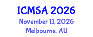 International Conference on Marine Science and Aquaculture (ICMSA) November 11, 2026 - Melbourne, Australia