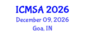 International Conference on Marine Science and Aquaculture (ICMSA) December 09, 2026 - Goa, India