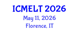 International Conference on Multilingual Education, Learning and Teaching (ICMELT) May 11, 2026 - Florence, Italy
