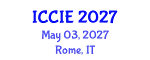 International Conference on Communication and Information Engineering (ICCIE) May 03, 2027 - Rome, Italy