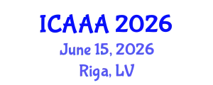 International Conference on Applied Aerodynamics and Aeromechanics (ICAAA) June 15, 2026 - Riga, Latvia