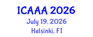 International Conference on Applied Aerodynamics and Aeromechanics (ICAAA) July 19, 2026 - Helsinki, Finland