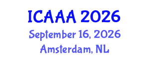 International Conference on Applied Aerodynamics and Aeromechanics (ICAAA) September 16, 2026 - Amsterdam, Netherlands