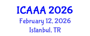 International Conference on Applied Aerodynamics and Aeromechanics (ICAAA) February 12, 2026 - Istanbul, Turkey