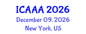 International Conference on Applied Aerodynamics and Aeromechanics (ICAAA) December 09, 2026 - New York, United States