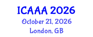 International Conference on Applied Aerodynamics and Aeromechanics (ICAAA) October 21, 2026 - London, United Kingdom