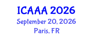 International Conference on Applied Aerodynamics and Aeromechanics (ICAAA) September 20, 2026 - Paris, France