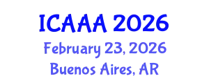 International Conference on Applied Aerodynamics and Aeromechanics (ICAAA) February 23, 2026 - Buenos Aires, Argentina