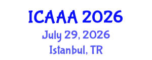 International Conference on Applied Aerodynamics and Aeromechanics (ICAAA) July 29, 2026 - Istanbul, Turkey