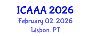 International Conference on Applied Aerodynamics and Aeromechanics (ICAAA) February 02, 2026 - Lisbon, Portugal