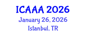 International Conference on Applied Aerodynamics and Aeromechanics (ICAAA) January 26, 2026 - Istanbul, Turkey