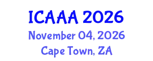 International Conference on Applied Aerodynamics and Aeromechanics (ICAAA) November 04, 2026 - Cape Town, South Africa