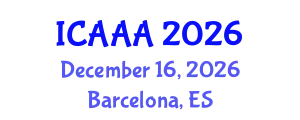 International Conference on Applied Aerodynamics and Aeromechanics (ICAAA) December 16, 2026 - Barcelona, Spain