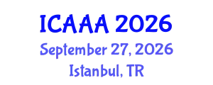 International Conference on Applied Aerodynamics and Aeromechanics (ICAAA) September 27, 2026 - Istanbul, Turkey