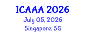 International Conference on Applied Aerodynamics and Aeromechanics (ICAAA) July 05, 2026 - Singapore, Singapore