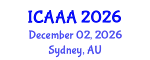 International Conference on Applied Aerodynamics and Aeromechanics (ICAAA) December 02, 2026 - Sydney, Australia