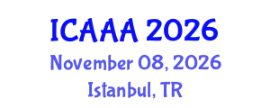 International Conference on Applied Aerodynamics and Aeromechanics (ICAAA) November 08, 2026 - Istanbul, Turkey