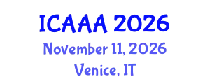 International Conference on Applied Aerodynamics and Aeromechanics (ICAAA) November 11, 2026 - Venice, Italy