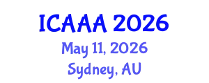 International Conference on Applied Aerodynamics and Aeromechanics (ICAAA) May 11, 2026 - Sydney, Australia