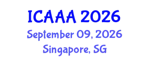 International Conference on Applied Aerodynamics and Aeromechanics (ICAAA) September 09, 2026 - Singapore, Singapore