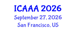 International Conference on Applied Aerodynamics and Aeromechanics (ICAAA) September 27, 2026 - San Francisco, United States