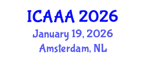International Conference on Applied Aerodynamics and Aeromechanics (ICAAA) January 19, 2026 - Amsterdam, Netherlands