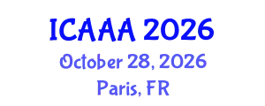 International Conference on Applied Aerodynamics and Aeromechanics (ICAAA) October 28, 2026 - Paris, France