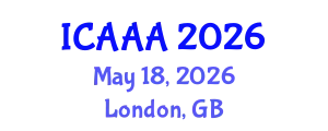 International Conference on Applied Aerodynamics and Aeromechanics (ICAAA) May 18, 2026 - London, United Kingdom