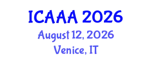International Conference on Applied Aerodynamics and Aeromechanics (ICAAA) August 12, 2026 - Venice, Italy