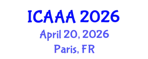 International Conference on Applied Aerodynamics and Aeromechanics (ICAAA) April 20, 2026 - Paris, France