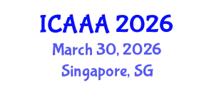 International Conference on Applied Aerodynamics and Aeromechanics (ICAAA) March 30, 2026 - Singapore, Singapore