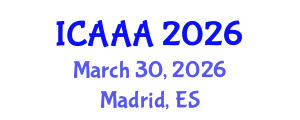 International Conference on Applied Aerodynamics and Aeromechanics (ICAAA) March 30, 2026 - Madrid, Spain