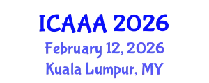 International Conference on Applied Aerodynamics and Aeromechanics (ICAAA) February 12, 2026 - Kuala Lumpur, Malaysia