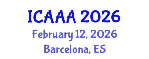 International Conference on Applied Aerodynamics and Aeromechanics (ICAAA) February 12, 2026 - Barcelona, Spain